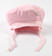 Cappello per neonata in ciniglia modello basco ido ROSA-2763