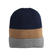 Cappello modello cuffia in tricot a bande ido DARK BEIGE-0818