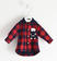 Camicia a quadri con cappuccio staccabile per neonato ido NAVY-3885