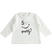 Maglietta girocollo 100% cotone per neonata ido			PANNA-NERO-8346