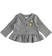 Graziosa giacchina in maglia per neonata ido GRIGIO MELANGE-8993