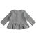 Graziosa giacchina in maglia per neonata ido GRIGIO MELANGE-8993_back