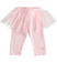 Pantalone in jersey invernale con tulle per neonata ido ROSA-2763