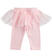 Pantalone in jersey invernale con tulle per neonata ido ROSA-2763_back