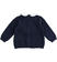 Maglia in tricot invernale con cuore per neonata ido NAVY-3854_back