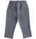 Pantalone bambino in felpa di cotone stampato con motivo a quadri ido GRIGIO-BLU-6NS5_back