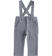 Pantalone in maglia jacquard con bretelle ido NAVY-3885