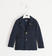 Giacca modello blazer per bambino in felpa di cotone stretch ido NAVY-3885