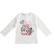 Maglietta girocollo bambina in jersey leggero 100% cotone ido PANNA-0112