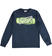Calda maglietta in jersey 100% cotone stampa "Look up" ido NAVY-3885
