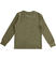 Calda maglietta in jersey 100% cotone stampa "Look up" ido VERDE MILITARE-5557_back