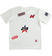 T-shirt girocollo bambino a manica corta 100% cotone ido PANNA-0112_back