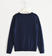 Versatile maglia in tricot misto cotone ido NAVY-3885_back