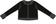 Morbidissimo cardigan in tricot lurex ido NERO-0658