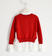 Maglia tricot con inserti effetto camicia ido ROSSO-2253_back