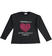 Maxi maglietta 100% cotone con cuore ido			NERO-0658