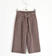 Pantalone bambina modello cropped in tweed motivo checked ido BEIGE-0941