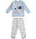 Pigiama lungo bambino ido AZZURRO-3862