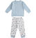 Pigiama lungo bambino ido AZZURRO-3862 back