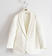 Elegante giacca con fodera in satin stretch ido			PANNA-0112