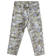 Pantalone 100% cotone a vita alta fantasia camouflage ido VERDE-AZZURRO-6QC4