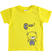 T-shirt 100% cotone con orsetto ido GIALLO-1434