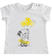 T-shirt 100% cotone con dolcissima stampa ido			BIANCO-GIALLO-8037