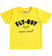 T-shirt 100% cotone "Fly Boy" ido			GIALLO-1444
