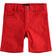 Versatile pantalone corto in twill stretch ido			ROSSO-2256