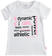 T-shirt in jersey stretch per bambina "Special Olympics" ido BIANCO-0113