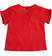 T-shirt 100% cotone con gatto di paillettes reversibili ido ROSSO-2256_back