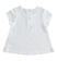 Dolce t-shirt 100% cotone con bambina e fiori ido BIANCO-0113 back