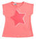 T-shirt con stella di paillettes reversibili ido			CORALLO FLUO-5824
