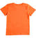 T-shirt girocollo 100% cotone con grintosa stampa ido ARANCIO-1855_back