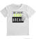 T-shirt 100% cotone "Code break" ido BIANCO-0113