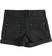Pantalone corto in twill con banda di paillettes ido NERO-0658 back