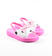 Ciabattine mare con pois e fiocco ido PINK FLUO-5828