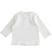 Maglietta girocollo con cuore e fiocco 100% cotone ido PANNA-0112_back