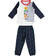 Pigiama due pezzi 100% cotone per bambino ido			PANNA-0112