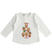 Maglietta girocollo in jersey stretch tema Natale ido			PANNA-0112
