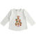 Maglietta girocollo in jersey stretch tema Natale ido PANNA-0112