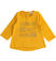 Maglietta girocollo per bambina 100% cotone con grafica diversa ido GIALLO-1615