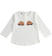 Maglietta 100% cotone con occhi di paillettes ido			PANNA-BRONZO-8473