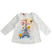 Maglietta girocollo Emoji in jersey stretch ido PANNA-0112