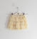 Gonna a balze in tulle ido			BEIGE-0151