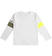 Maglietta girocollo fluo in jersey ido BIANCO-0113_back