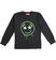 Maglietta girocollo Emoji in jersey 100% cotone ido			NERO-0658