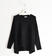 Maglia in tricot con maniche particolari ido NERO-0658