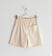 Pantalone corto in tessuto lucido ed elegante ido BEIGE-0151_back