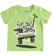 T-shirt bambino 100% cotone con grafica ido			GREEN-5221